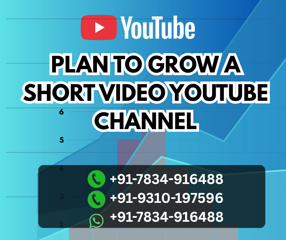 Plan to Grow a Short video youtube channel